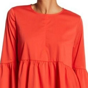 Popin bell sleeve top